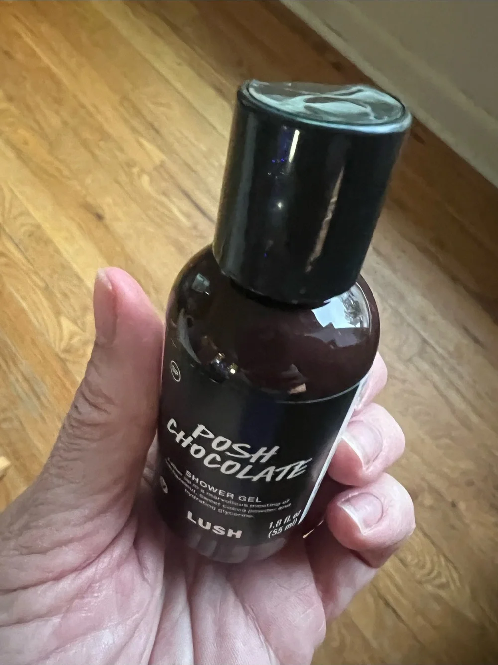 Lush Posh Chocolate Shower Gel Discontinued Brand New Sealed 1.8 Oz